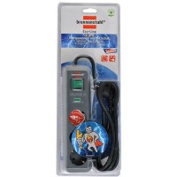 Brennenstuhl Πολύπριζο Ασφαλείας 3 Θέσεων με USB-A, Διακόπτη και Καλώδιο 1.5m