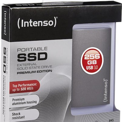 Intenso Premium Edition USB 3.0 Εξωτερικός SSD 256GB 1.8