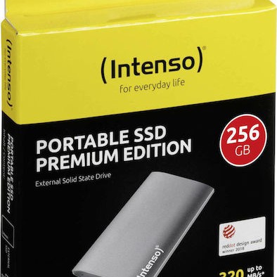 Intenso Premium Edition USB 3.0 Εξωτερικός SSD 256GB 1.8