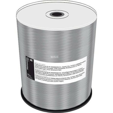 MediaRange Εγγράψιμα CD-R 52x Printable 700MB 100τμχ