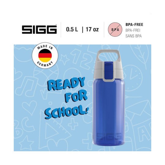 Sigg Viva One Πλαστικό Παγούρι 500ml Μπλε