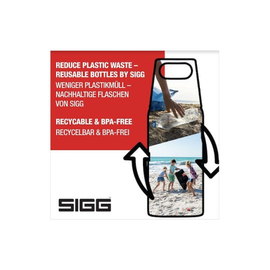 Sigg Viva One Πλαστικό Παγούρι 500ml Μωβ