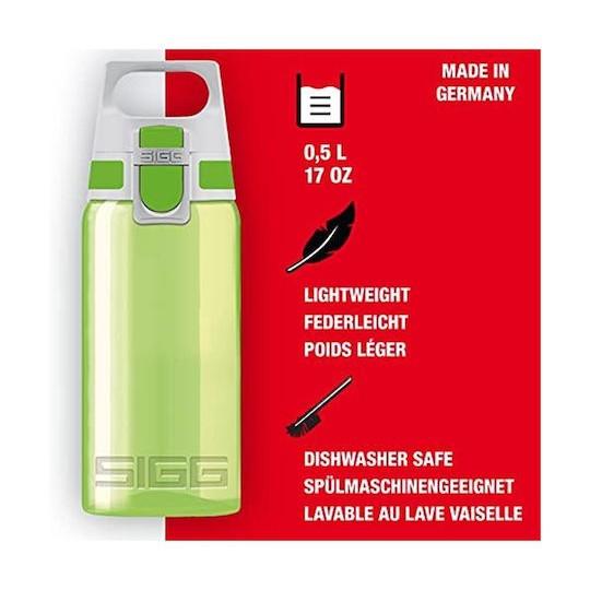 Sigg Πλαστικό Παγούρι 5000ml Πράσινο