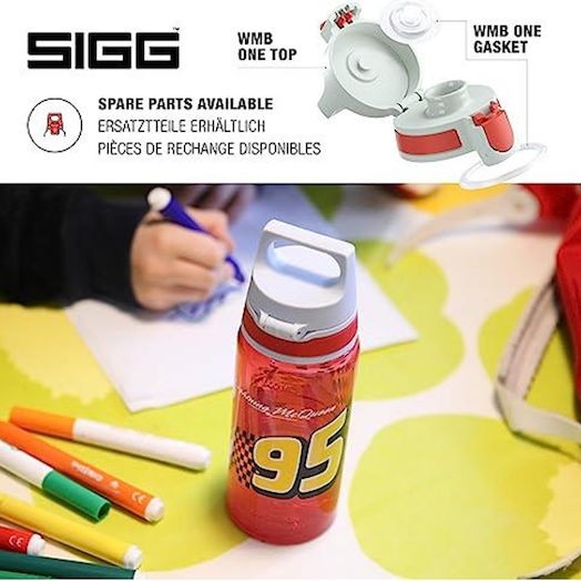 Sigg Viva One Παιδικό Παγούρι Disney Cars Πλαστικό Non Spill 0.5ml
