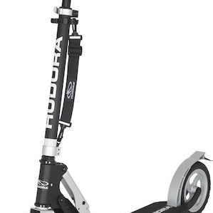 Hudora Παιδικό Πατίνι Αναδιπλούμενο Bigwheel Air 230 Δίτροχο Μαύρο