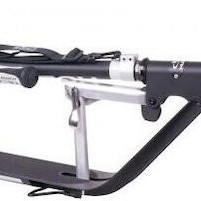 Hudora Παιδικό Πατίνι Αναδιπλούμενο Bigwheel Air 230 Δίτροχο Μαύρο