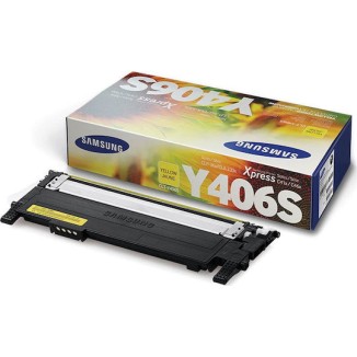 Samsung CLT-Y406S Γνήσιο Toner Laser Εκτυπωτή Κίτρινο 1000 Σελίδων (SU462A)