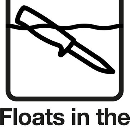 Fiskars K40 Μαχαίρι Μαύρο με Λάμα από Ανοξείδωτο Ατσάλι σε Θήκη