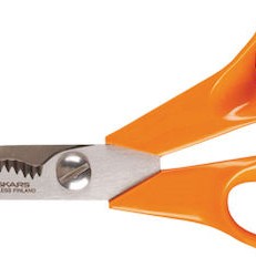 Fiskars Ψαλίδι με Ανοξείδωτη Λεπίδα Πορτοκαλί 1τμχ