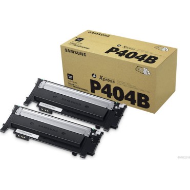 Samsung P404B Γνήσιο Multipack Toner Laser Εκτυπωτή Μαύρο 2τμχ (SU364A)