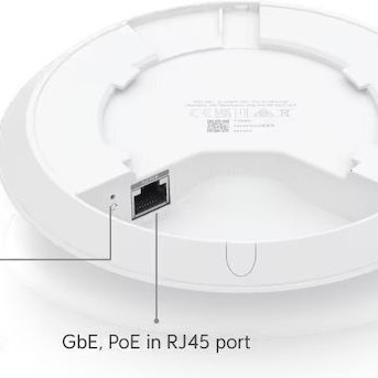 Ubiquiti U6+ Access Point Wi‑Fi 6 Dual Band (2.4 & 5GHz)