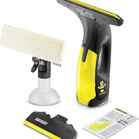 Karcher WV 2 Black Edition Καθαριστής Τζαμιών Χειρός Μπαταρίας Μαύρος