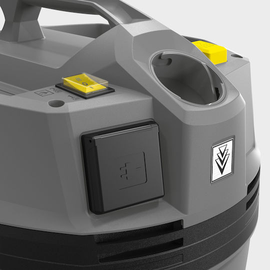Karcher NT 22/1 Ap Te Σκούπα Υγρών / Στερεών 1300W με Πλαστικό Κάδο 22lt