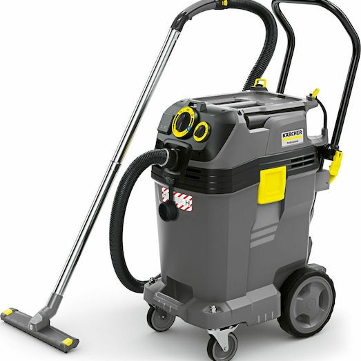 Karcher NT 50/1 Tact Te H Σκούπα Υγρών / Στερεών 1380W με Πλαστικό Κάδο 50lt