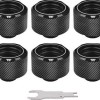 Thermaltake Pacific C-PRO G1/4 PETG Tube 16mm OD Compression Black (6-Pack Fittings)