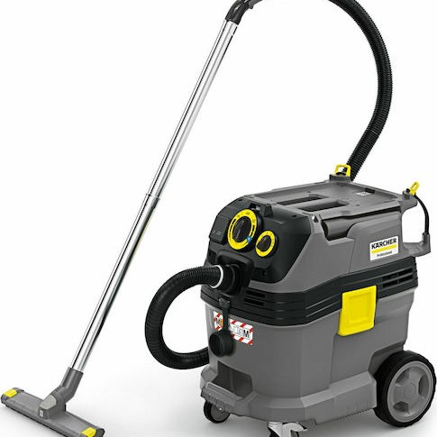 Karcher NT 30/1 Tact Te M Σκούπα Υγρών / Στερεών 1380W με Πλαστικό Κάδο 30lt