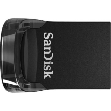 Sandisk Ultra Fit 128GB USB 3.1 Stick Μαύρο