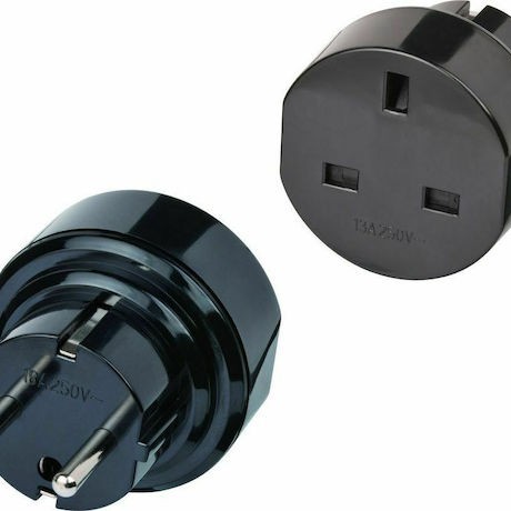 Brennenstuhl Αντάπτορας Πρίζας από Αγγλίας σε Ελλάδας