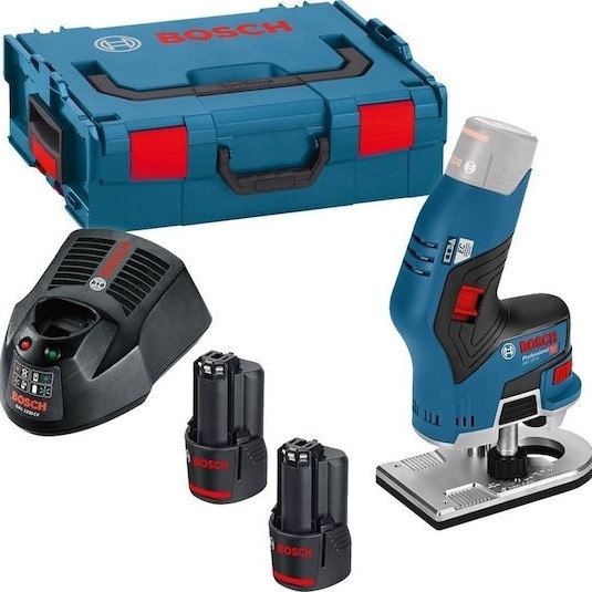 Bosch GKF 12V-8 Professional Κουρευτικό Περιθωρίων 12V 2x3Ah