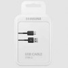 Samsung USB 2.0 Cable USB-C male - USB-A Μαύρο 1.5m (EP-DG930IBEGWW)