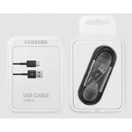 Samsung USB 2.0 Cable USB-C male - USB-A Μαύρο 1.5m (EP-DG930IBEGWW)