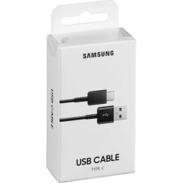 Samsung USB 2.0 Cable USB-C male - USB-A Μαύρο 1.5m (EP-DG930IBEGWW)