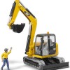 Bruder Εκσκαφέας Mini Excavator