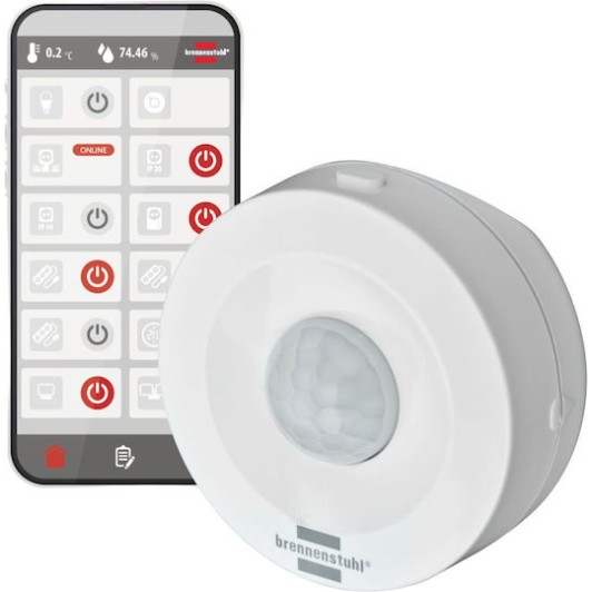 Brennenstuhl Αισθητήρας Κίνησης σε Λευκό Χρώμα 1293900