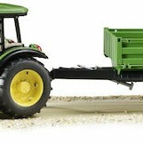 Bruder Τρακτέρ John Deere 5115M για 3+ Ετών