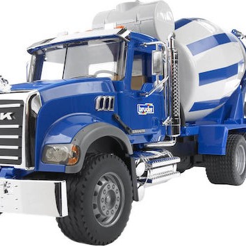 Bruder Μπετονιέρα Mack Mixer για 3+ Ετών