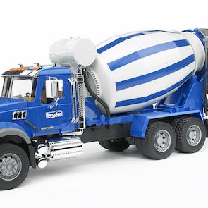 Bruder Μπετονιέρα Mack Mixer για 3+ Ετών