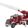 Bruder Φορτηγό Mack Granite Fire Engine with Water Pump για 3+ Ετών