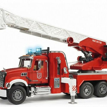 Bruder Φορτηγό Mack Granite Fire Engine with Water Pump για 3+ Ετών