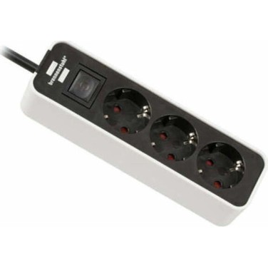 Brennenstuhl Πολύπριζο 3 Θέσεων με Διακόπτη και Καλώδιο 1.5m