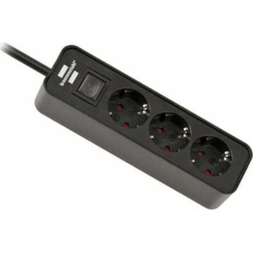 Brennenstuhl Πολύπριζο 3 Θέσεων με Διακόπτη και Καλώδιο 1.5m