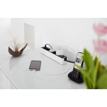 Brennenstuhl Πολύπριζο 5 Θέσεων με Διακόπτη και Καλώδιο 1.5m