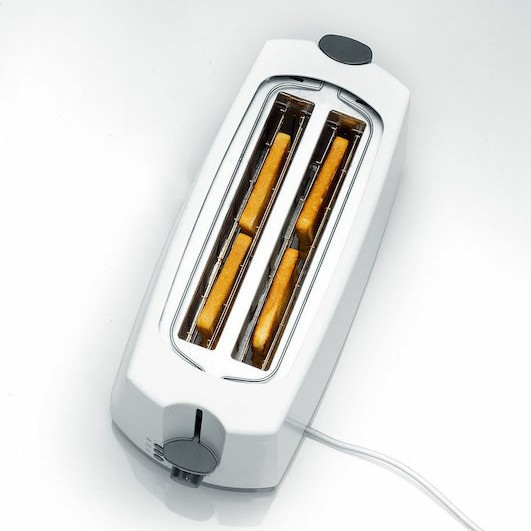 Severin AT 2234 Φρυγανιέρα 4 Θέσεων 1400W Λευκή