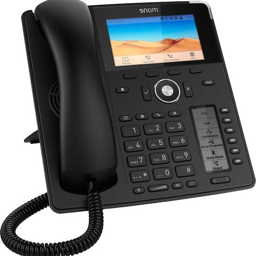 Snom D785 Ενσύρματο Τηλέφωνο IP 12 γραμμών Μαύρο