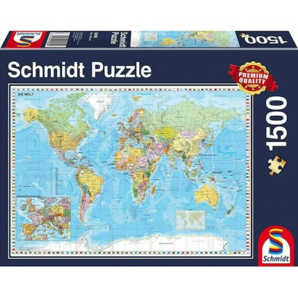 Puzzle The World Puzzle 2D 1500 Κομμάτια