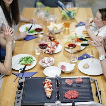 Steba FG 120 Τοστιέρα Γκριλιέρα 1800W Inox