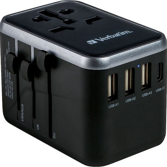 Verbatim UTA-04 Αντάπτορας Πρίζας σε Universal