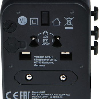 Verbatim UTA-04 Αντάπτορας Πρίζας σε Universal