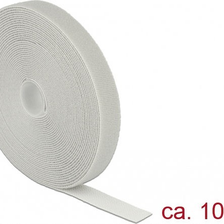 DeLock Velcro Δεματικό Καλωδίων 1000x20mm Γκρι 1τμχ