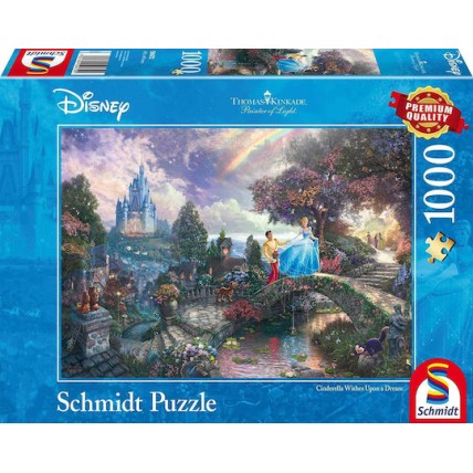 Puzzle Thomas Kinkade Disney Σταχτοπούτα 2D 1000 Κομμάτια