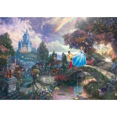 Puzzle Thomas Kinkade Disney Σταχτοπούτα 2D 1000 Κομμάτια