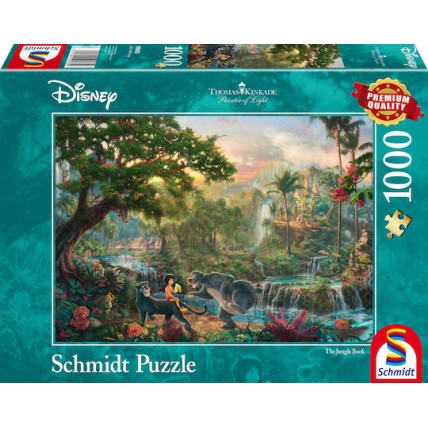 Puzzle Kinkade: Disney: Jungle book 2D 1000 Κομμάτια
