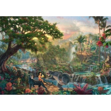 Puzzle Kinkade: Disney: Jungle book 2D 1000 Κομμάτια