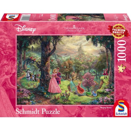 Puzzle Kinkade: Disney: Sleeping Beauty 2D 1000 Κομμάτια
