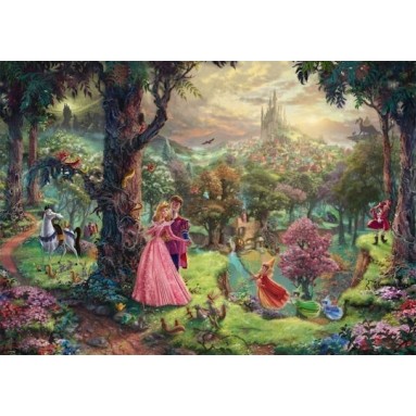 Puzzle Kinkade: Disney: Sleeping Beauty 2D 1000 Κομμάτια