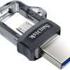 Sandisk Ultra Dual 128GB USB 3.0 Stick με σύνδεση USB-A & micro USB-B Γκρι